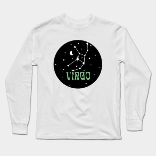 Virgo constellation Long Sleeve T-Shirt